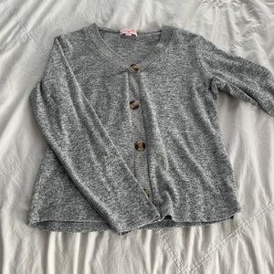 grey sweater L girl